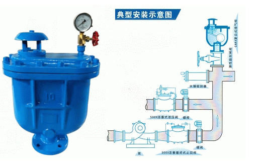  CARX复合式排气阀结构图