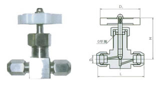 QJ-1A 气动管路截止阀1